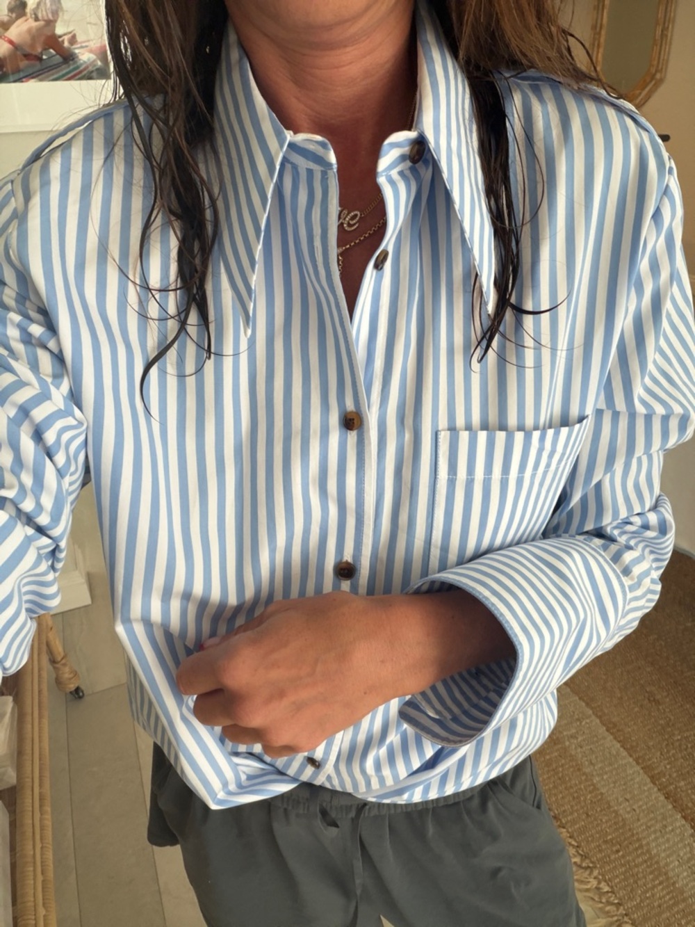 KHAITE button down